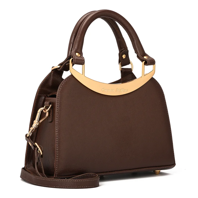 Carmen Steffens Classic Brown Cocoa Bag